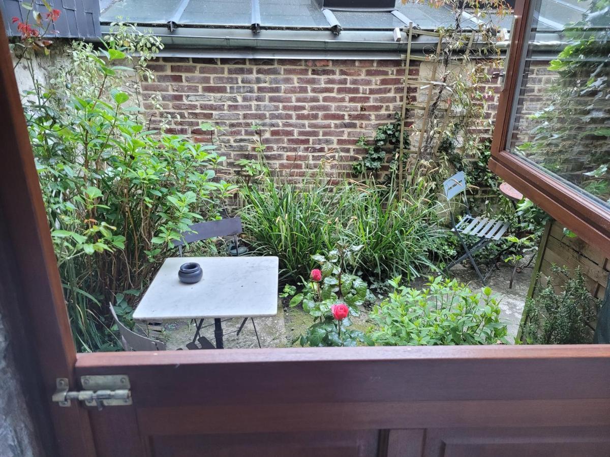 My Little Garden -Parking Gratuit 500M -Coeur Historique -La Clef De Honfleur 아파트 외부 사진