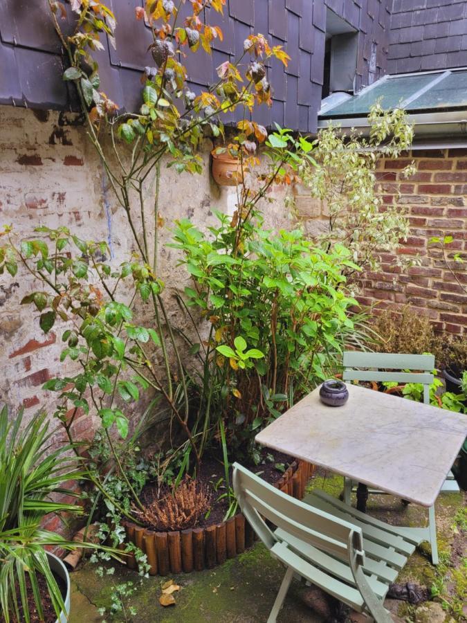 My Little Garden -Parking Gratuit 500M -Coeur Historique -La Clef De Honfleur 아파트 외부 사진
